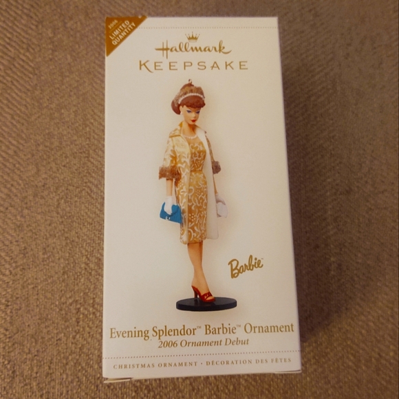 Hallmark Other - Hallmark Evening Splendor Barbie Ornament 2006. NEW